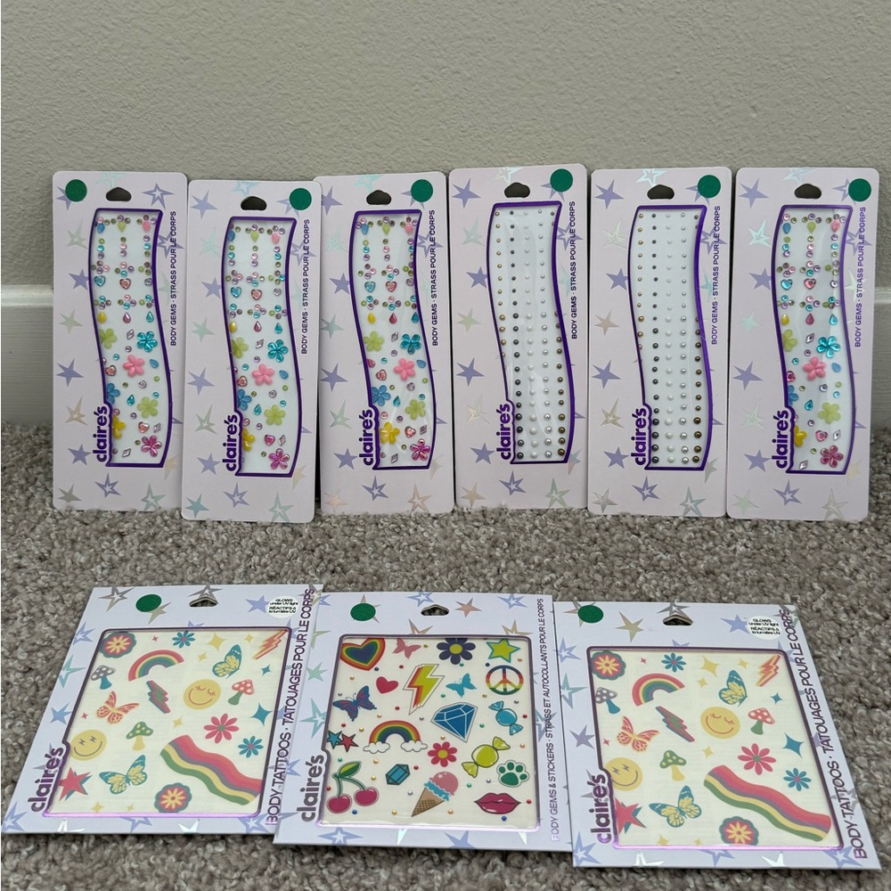 Body Gems and Tattos Big Lot